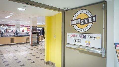 Entranceway to the Union Station in the IMU