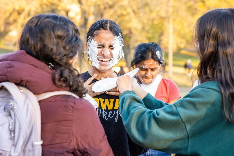 MISSE and the Homecoming Council host a block party featuring activities and food during Homecoming