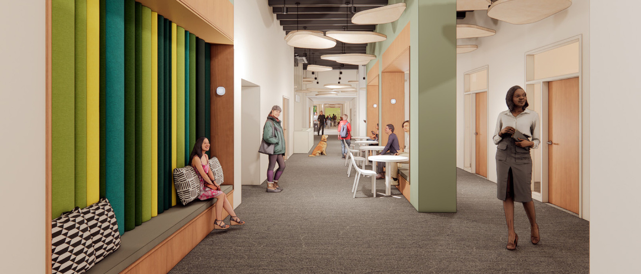 IMU wellness center rendering