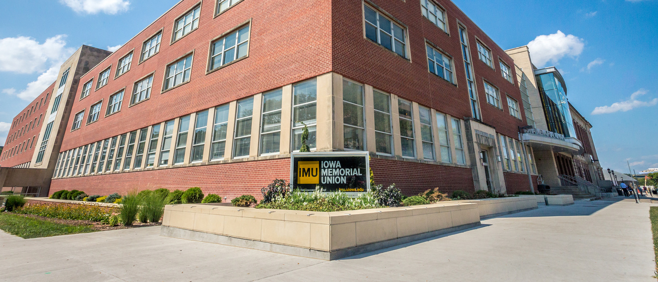 A view of the Iowa Memorial Union 