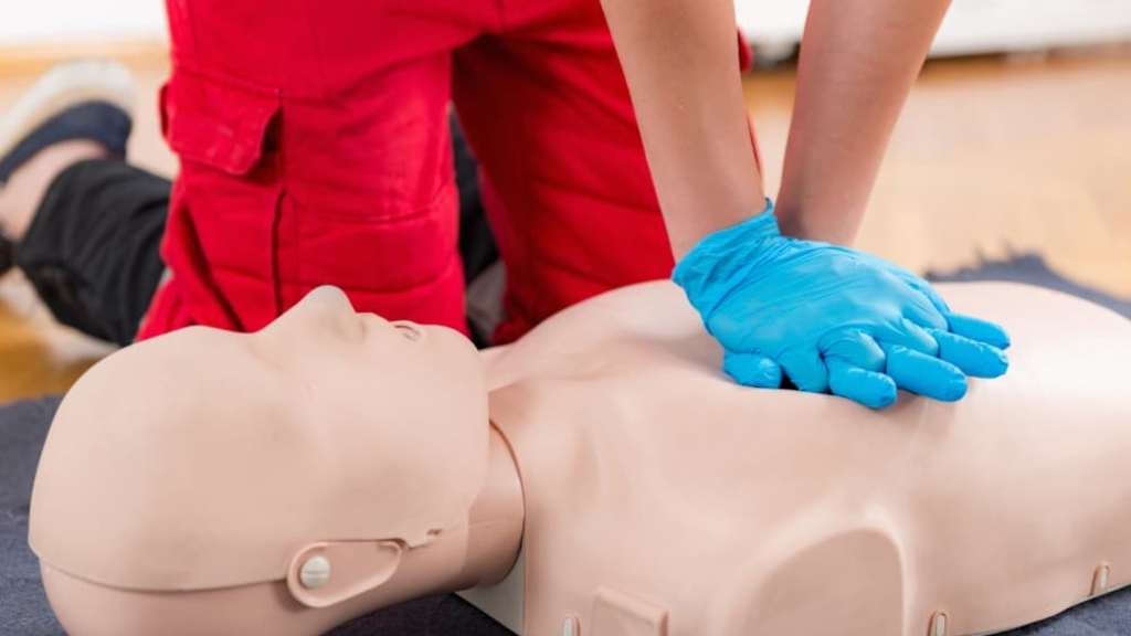Free CPR/AED Training, Red Watch Band promotional image