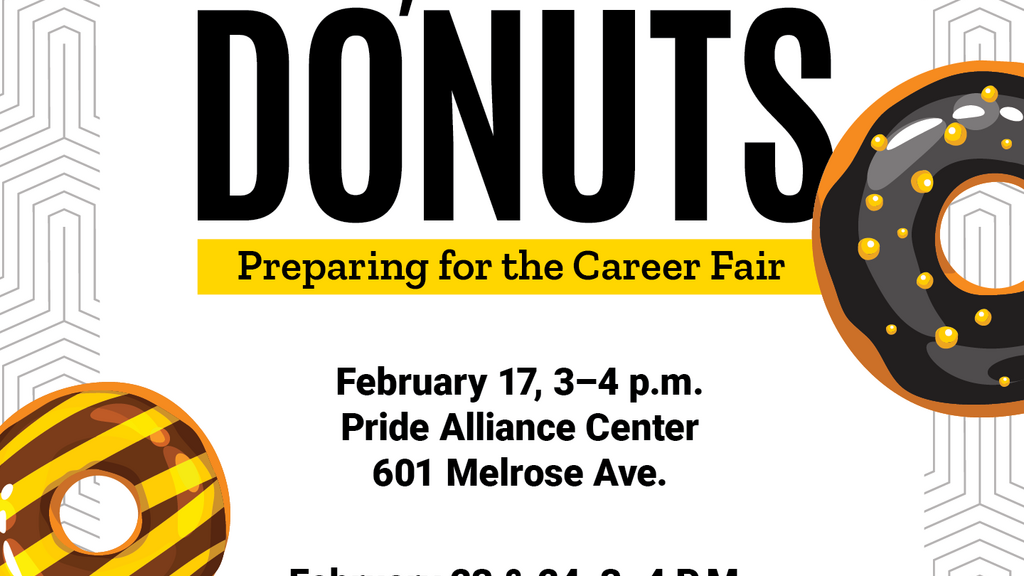 Do's, Don'ts, & Donuts: Preparing for the Career Fair promotional image