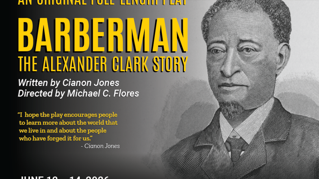 BARBERMAN: The Alexander Clark Story promotional image